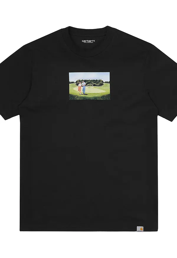 Carhartt Wip - T-shirts - Svart - Dam - Storlek: S