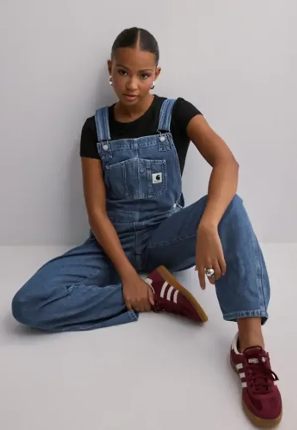 Carhartt WIP - Blå - W' Bib Overall Straight