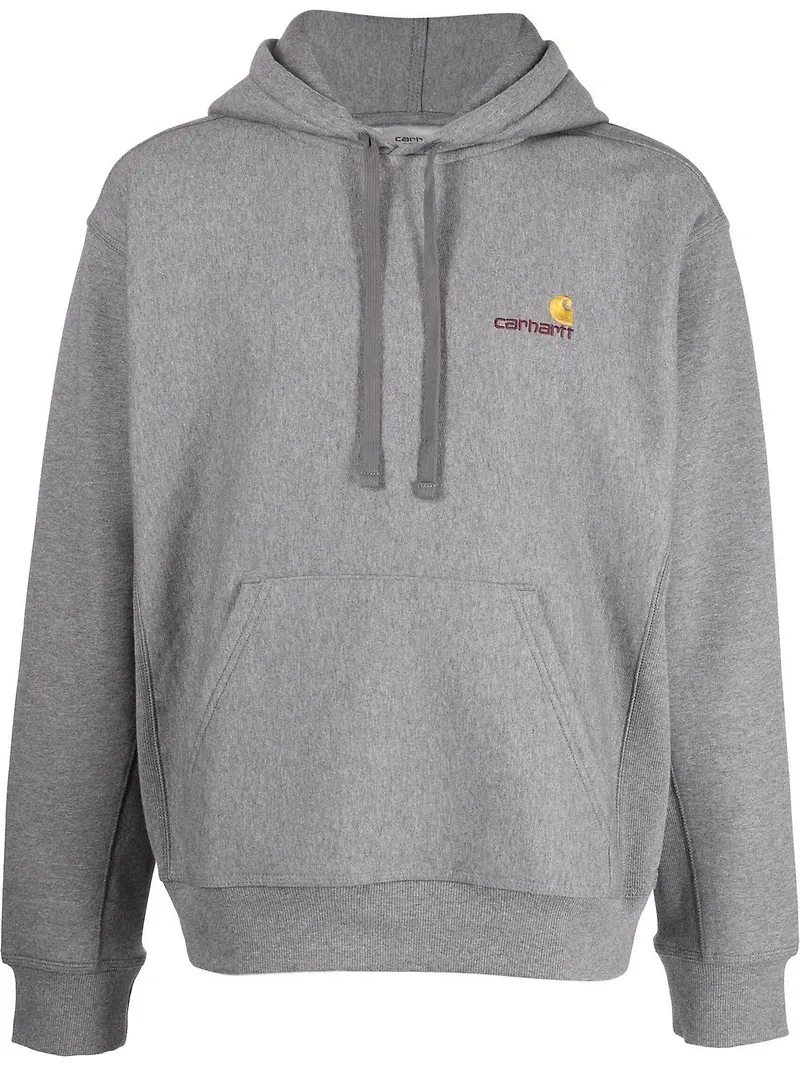 Carhartt WIP American Script hoodie - Grå
