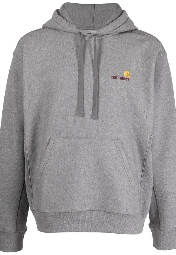 Carhartt WIP American Script hoodie - Grå