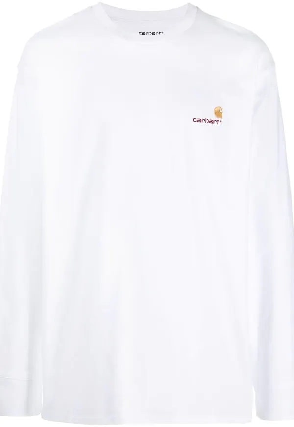 Carhartt WIP American Script tröja - Vit