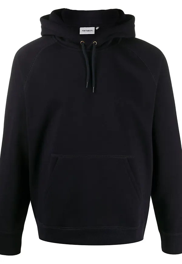 Carhartt WIP Chase långärmad huvtröja - Blå
