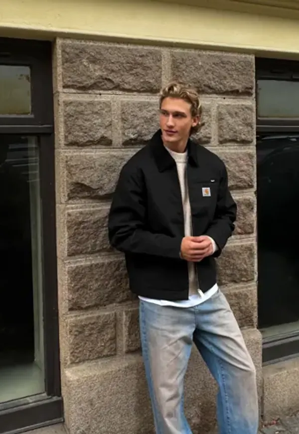 Carhartt WIP Detroit Jacket Vårjackor Svart