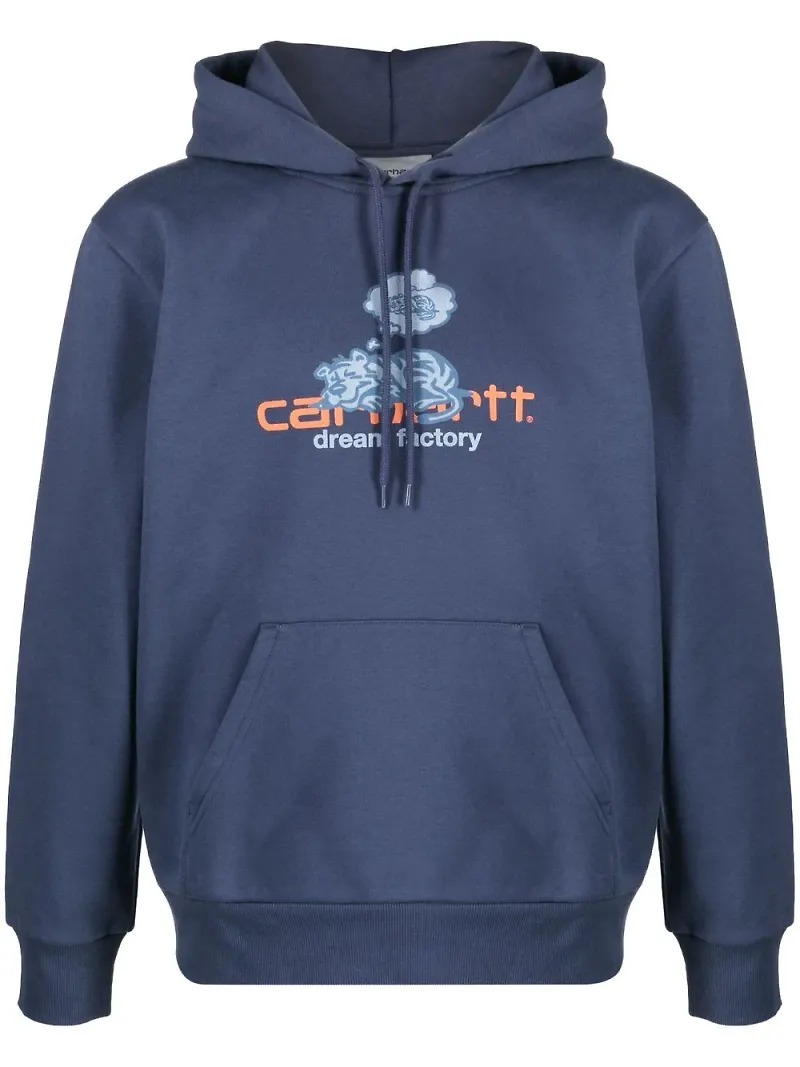 Carhartt WIP Dream Factory hoodie - Blå