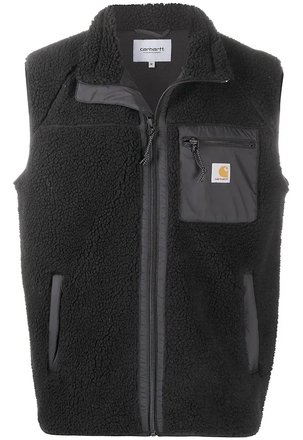Carhartt WIP fleeceväst - Svart