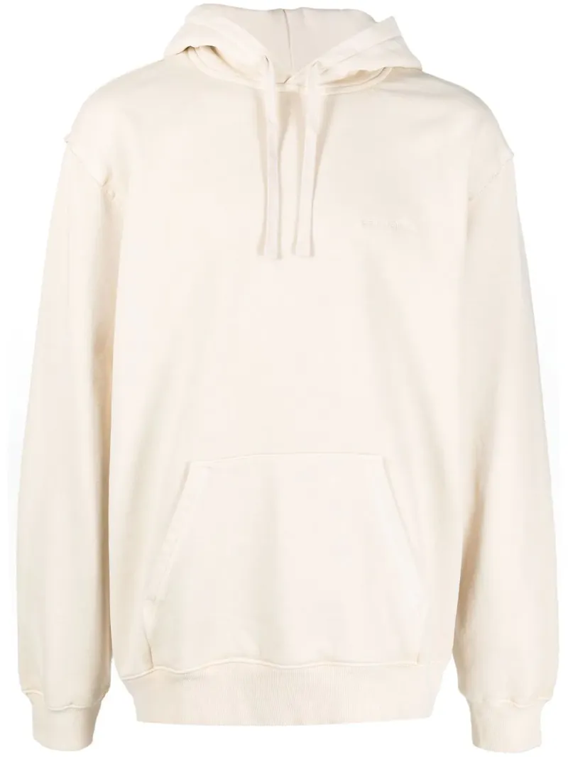 Carhartt WIP hoodie med broderad logotyp - Neutral