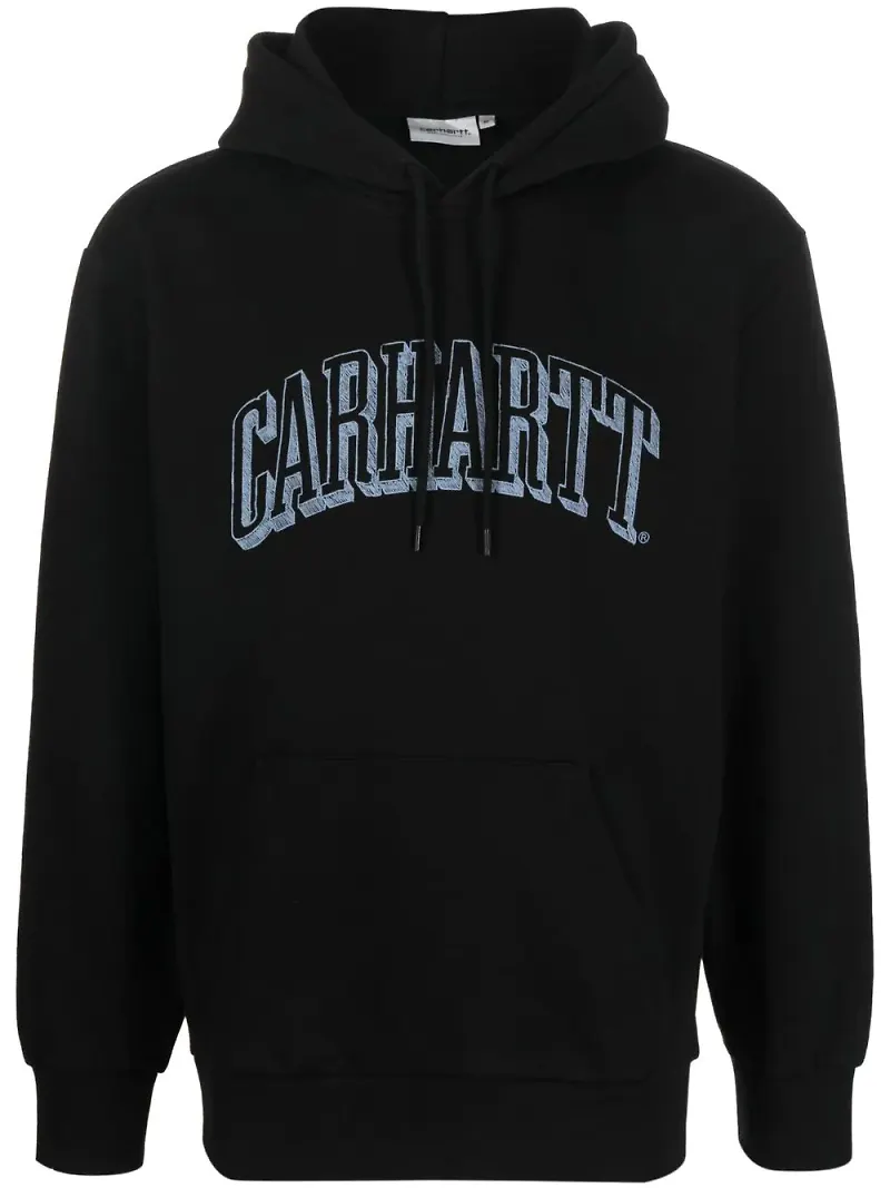 Carhartt WIP hoodie med dragsko - Svart