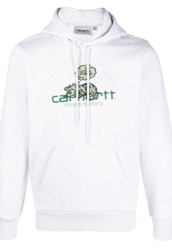 Carhartt WIP hoodie med grafiskt tryck - Grå