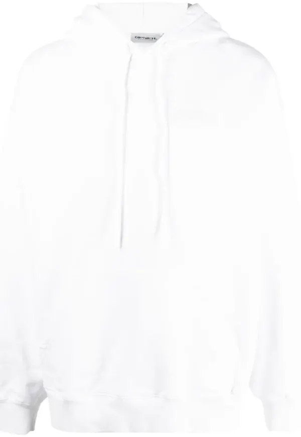 Carhartt WIP hoodie med grafiskt tryck - Vit