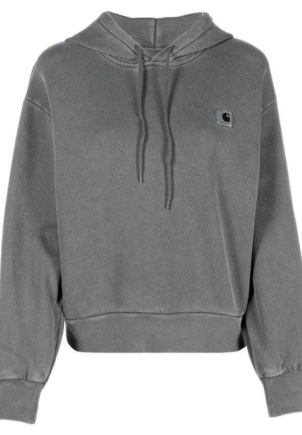 Carhartt WIP hoodie med logotypmärke - Grå