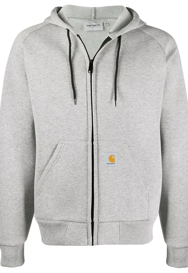 Carhartt WIP huvtröja med fleecefoder - Grå