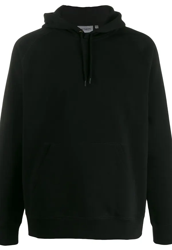 Carhartt WIP huvtröja med tryck - Svart