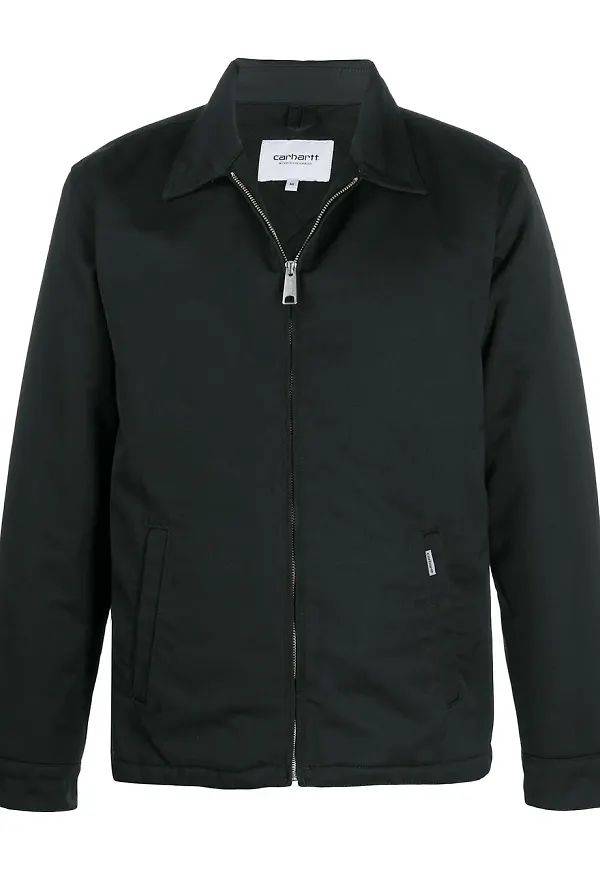 Carhartt WIP jacka med dragkedja - Svart