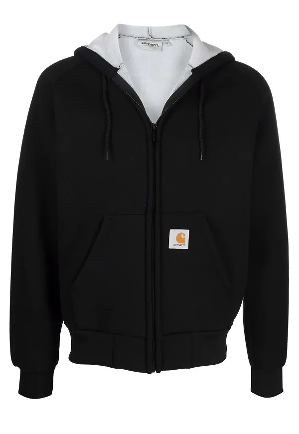 Carhartt WIP jacka med huva - Svart
