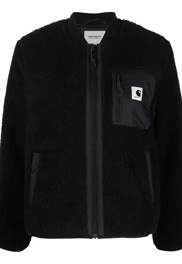Carhartt WIP Janet Teddy linnejacka - Svart