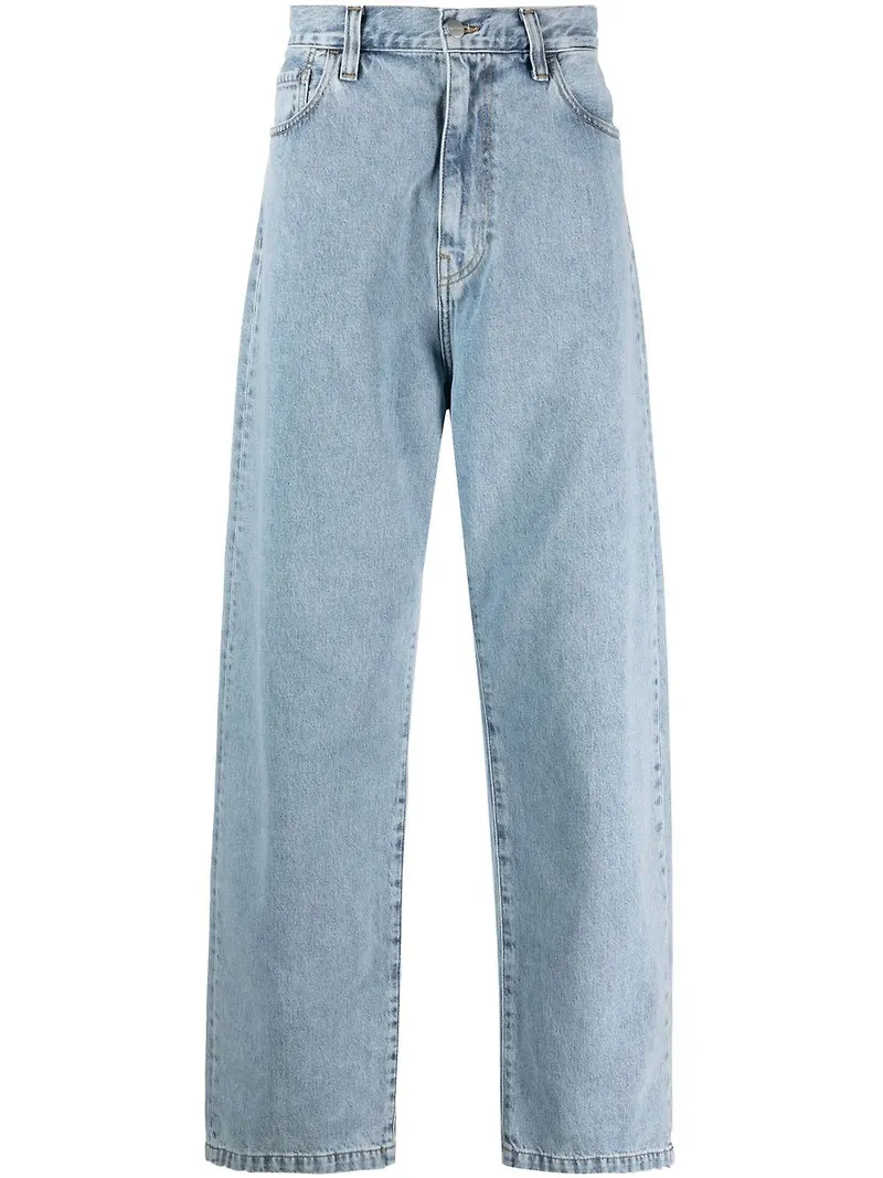 Carhartt WIP jeans med vida ben - Blå