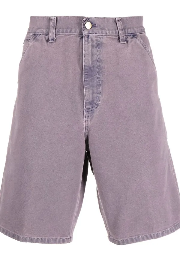 Carhartt WIP knälånga bermudashorts - Lila