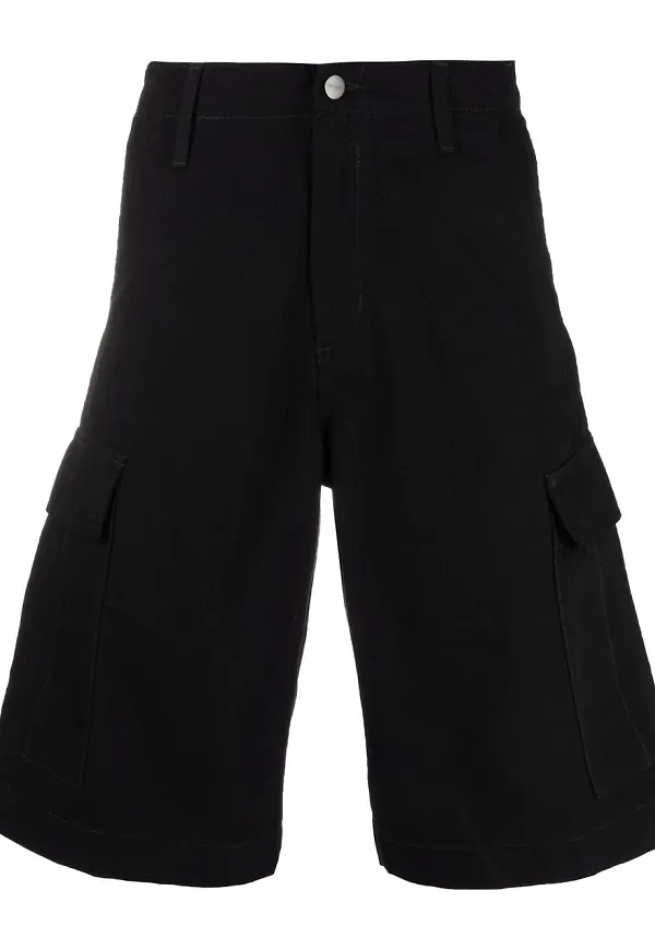 Carhartt WIP knälånga chinosshorts - Svart