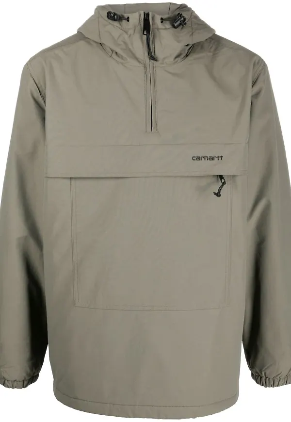 Carhartt WIP lättviktsjacka med huva - Grön
