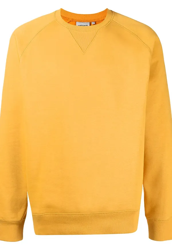 Carhartt WIP långärmad tröja - Gul