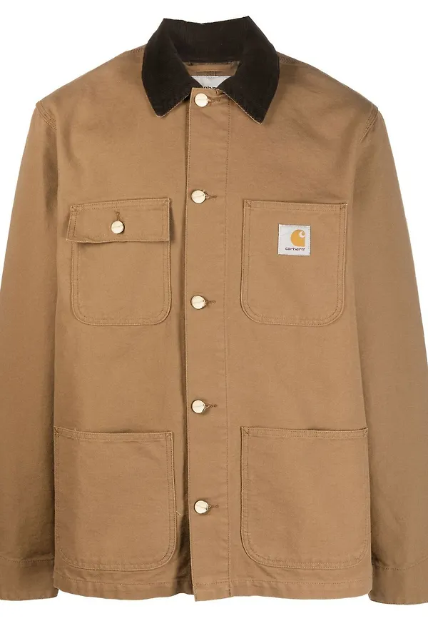 Carhartt WIP Michigan enkelknäppt rock - Brun