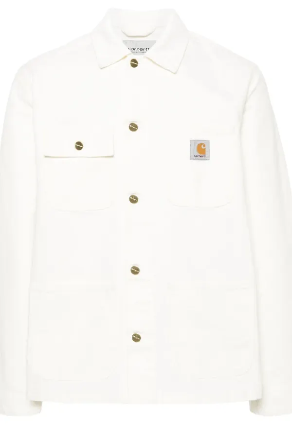 Carhartt WIP Michigan tygjacka - Vit