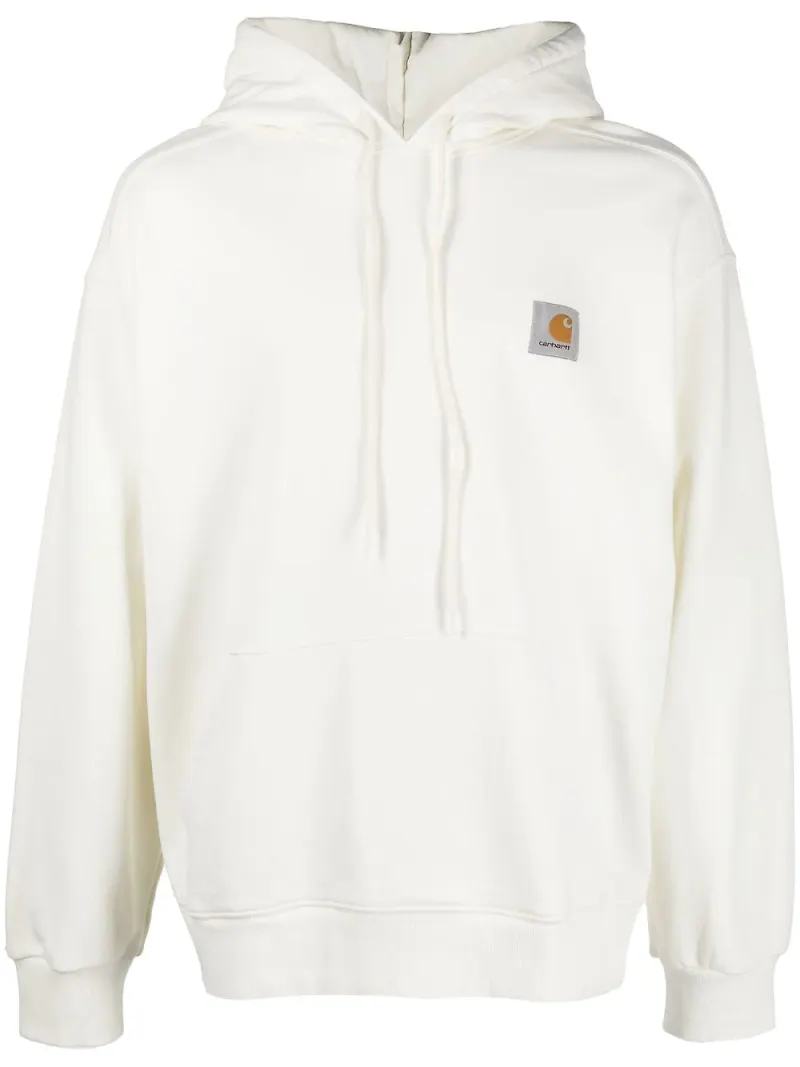 Carhartt WIP Nelson cotton hoodie - Vit