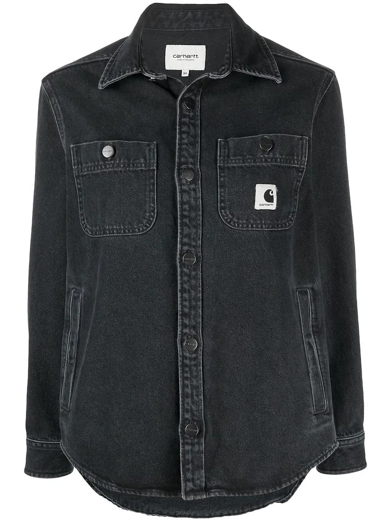 Carhartt WIP Nora skjortjacka i denim - Svart