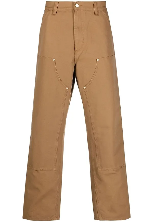 Carhartt WIP raka byxor - Brun