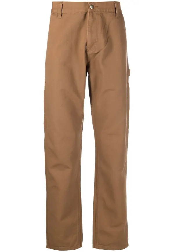 Carhartt WIP raka byxor - Brun
