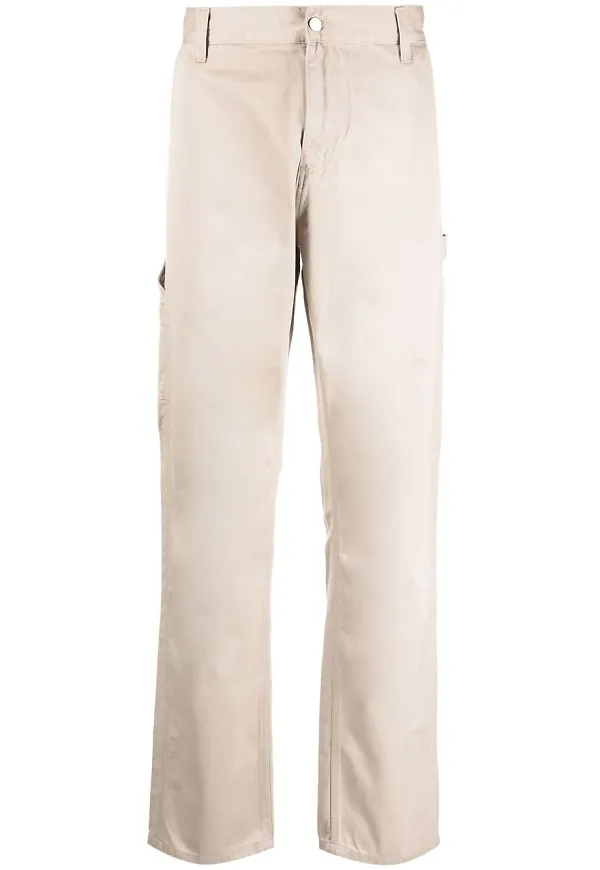 Carhartt WIP raka byxor - Neutral