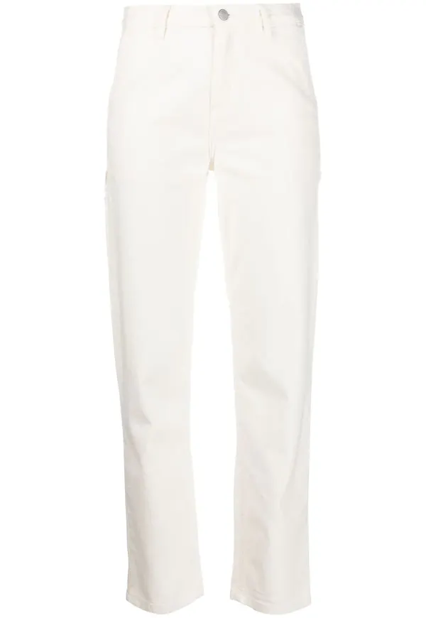 Carhartt WIP raka byxor - Vit