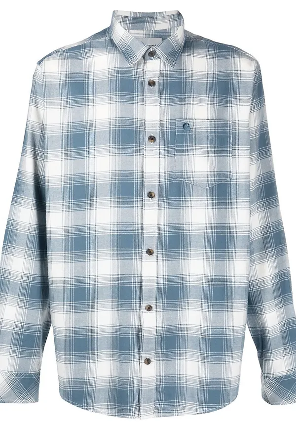 Carhartt WIP rutig skjorta - Blå
