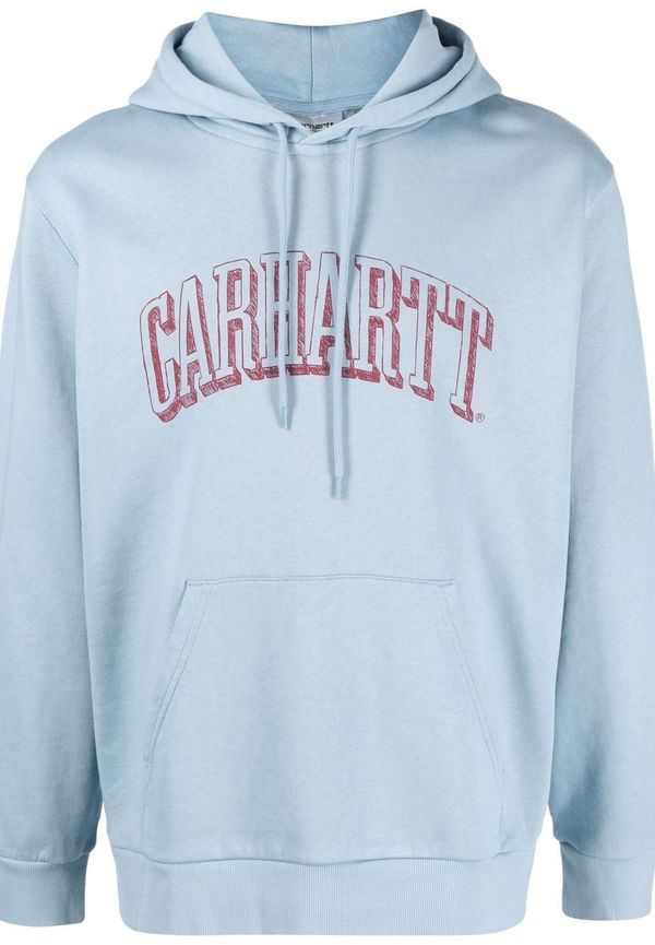 Carhartt WIP Scrawl hoodie - Blå