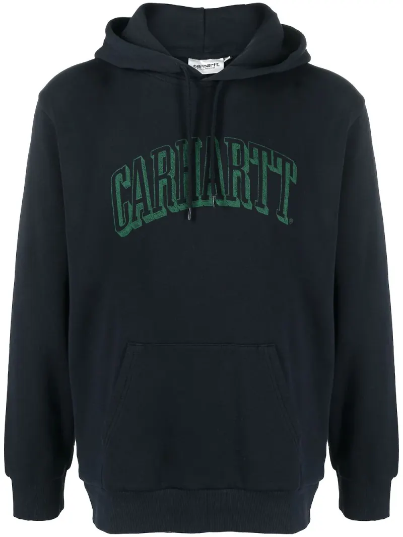 Carhartt WIP Scrawl hoodie - Blå