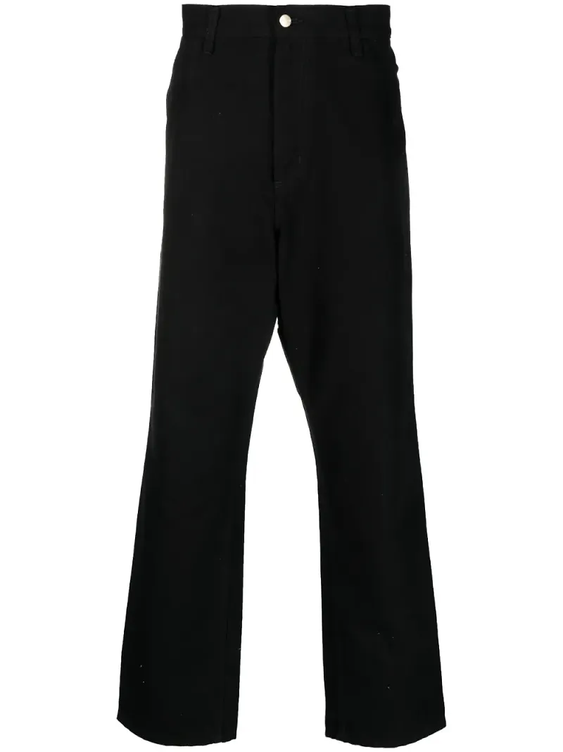 Carhartt WIP Single Knee straight-jeans - Svart