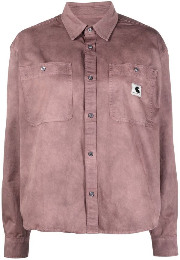 Carhartt WIP skjorta med logotypmärke - Rosa