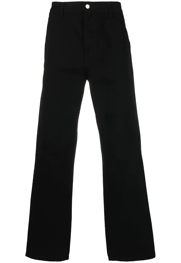 Carhartt WIP straight-jeans - Svart