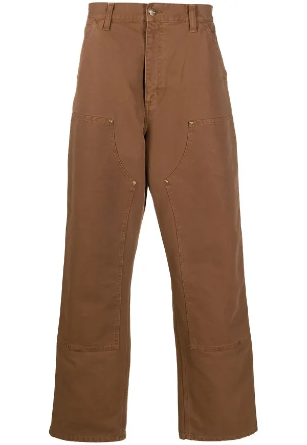 Carhartt WIP straight-leg long-length trousers - Brun