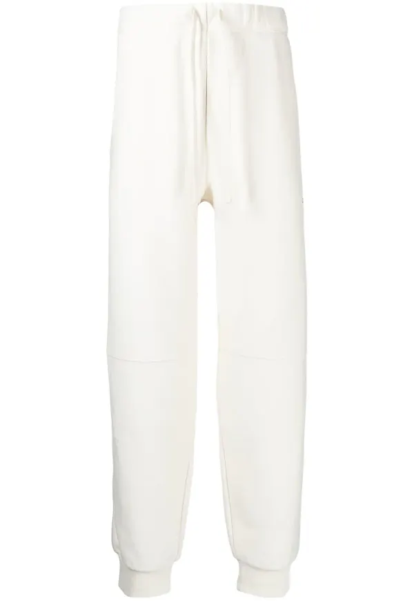 Carhartt WIP sweatpants med dragsko - Vit