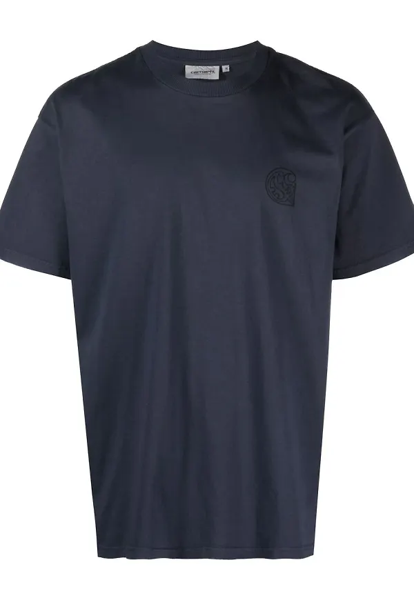 Carhartt WIP t-shirt med märke - Blå