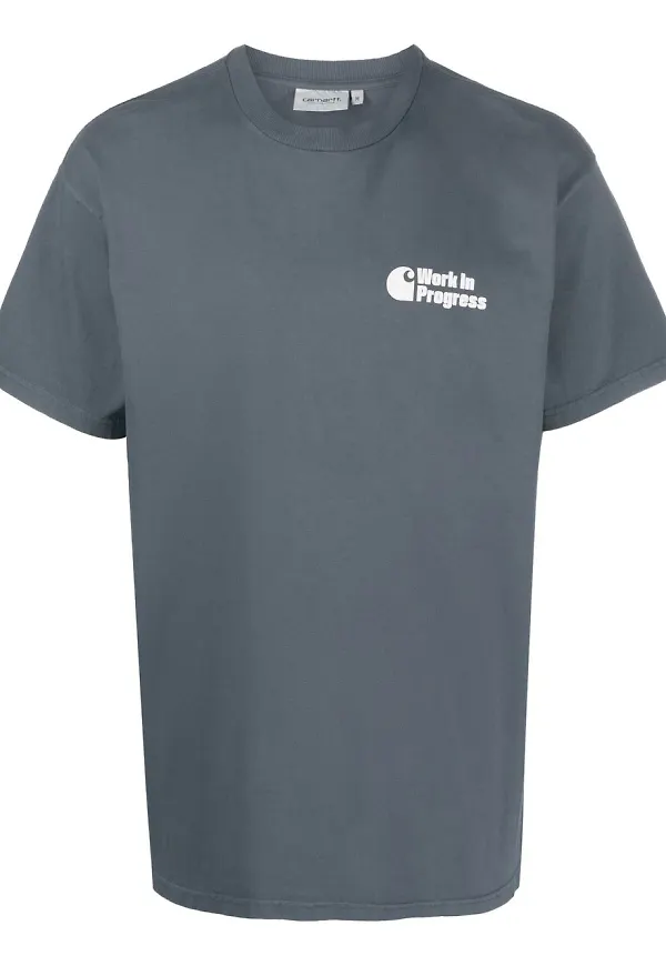 Carhartt WIP t-shirt med slogan - Grå