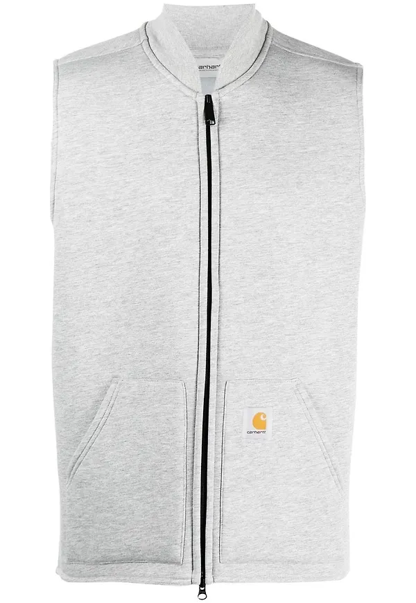 Carhartt WIP väst med dragkedja - Grå