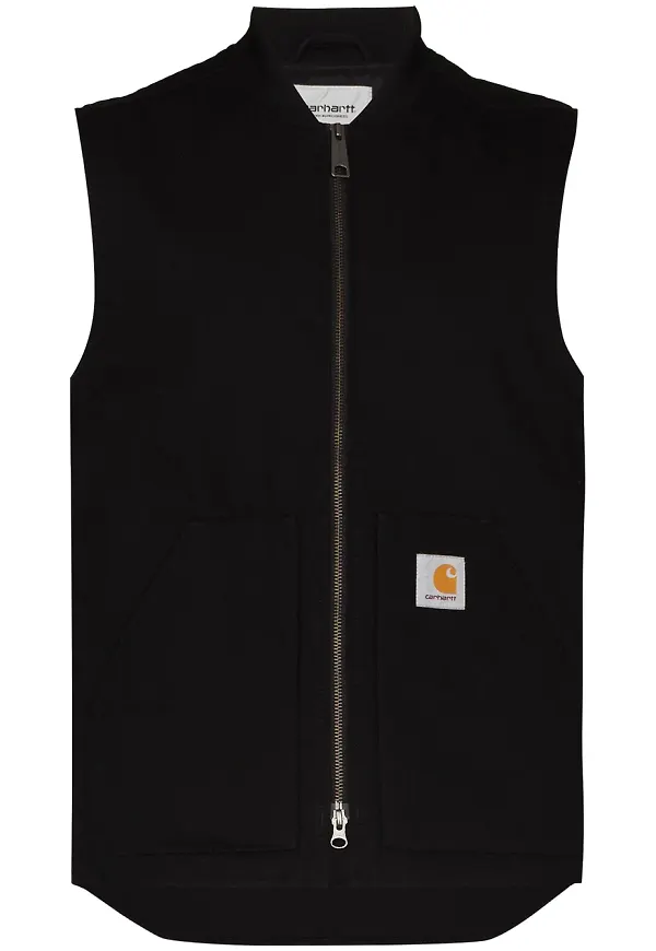 Carhartt WIP väst med dragkedja - Svart