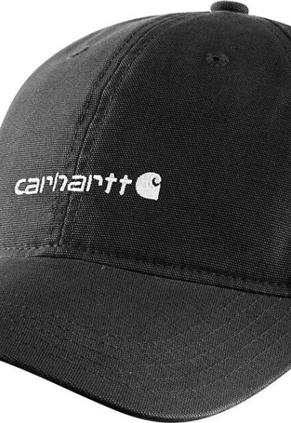 Carhartt Women's Canvas Embroidered Graphic Cap Black