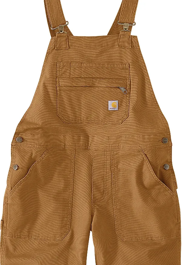 Carhartt Women's Relaxed Fit Canvas Shortall Carhartt Brown