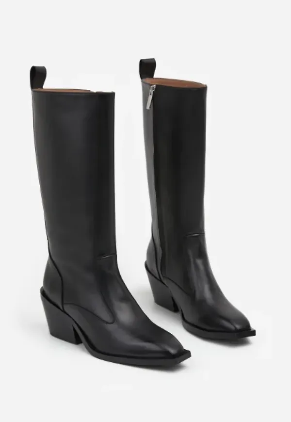Carla Black Leather