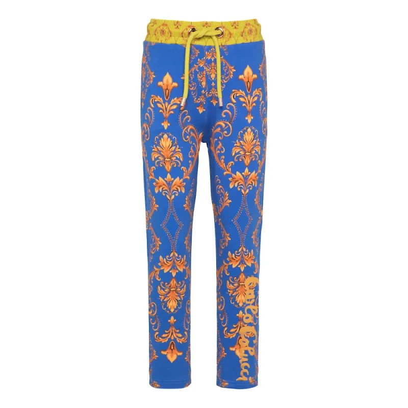 Carlo Colucci, Byxor, Dam, XS, Dam Sweatpants med Barockmönster