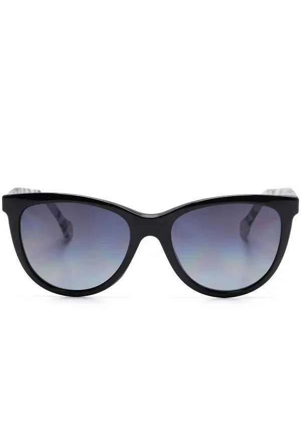 Carolina Herrera clip on-glasögon - Svart