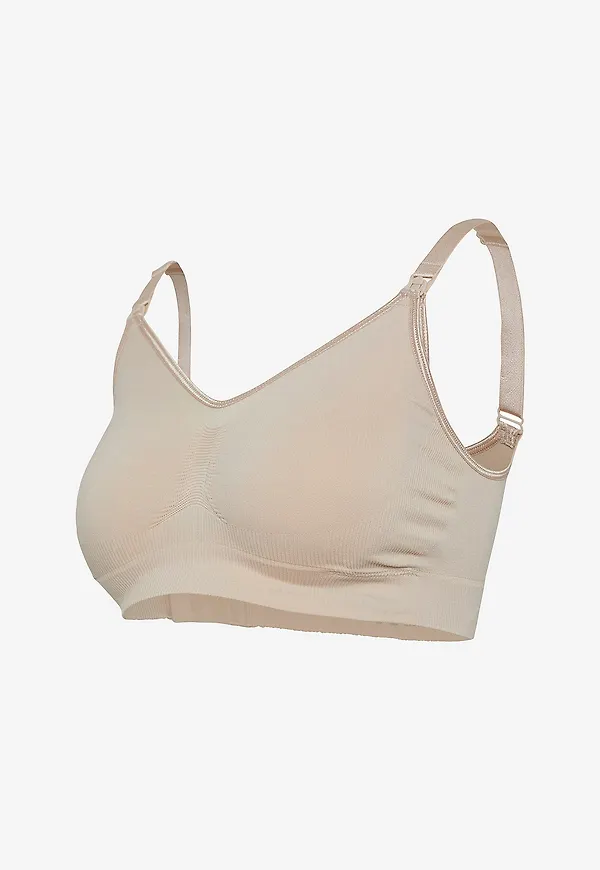 Carriwell - Amnings-bh Seamless Nursing Bra - Natur